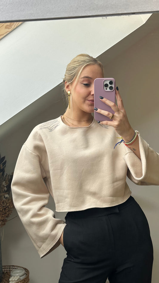 Sudadera Komo con Strass