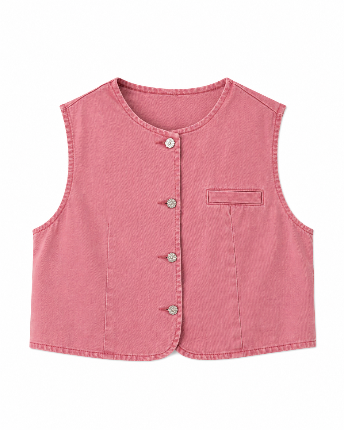 Set Denim Corazón Verde
