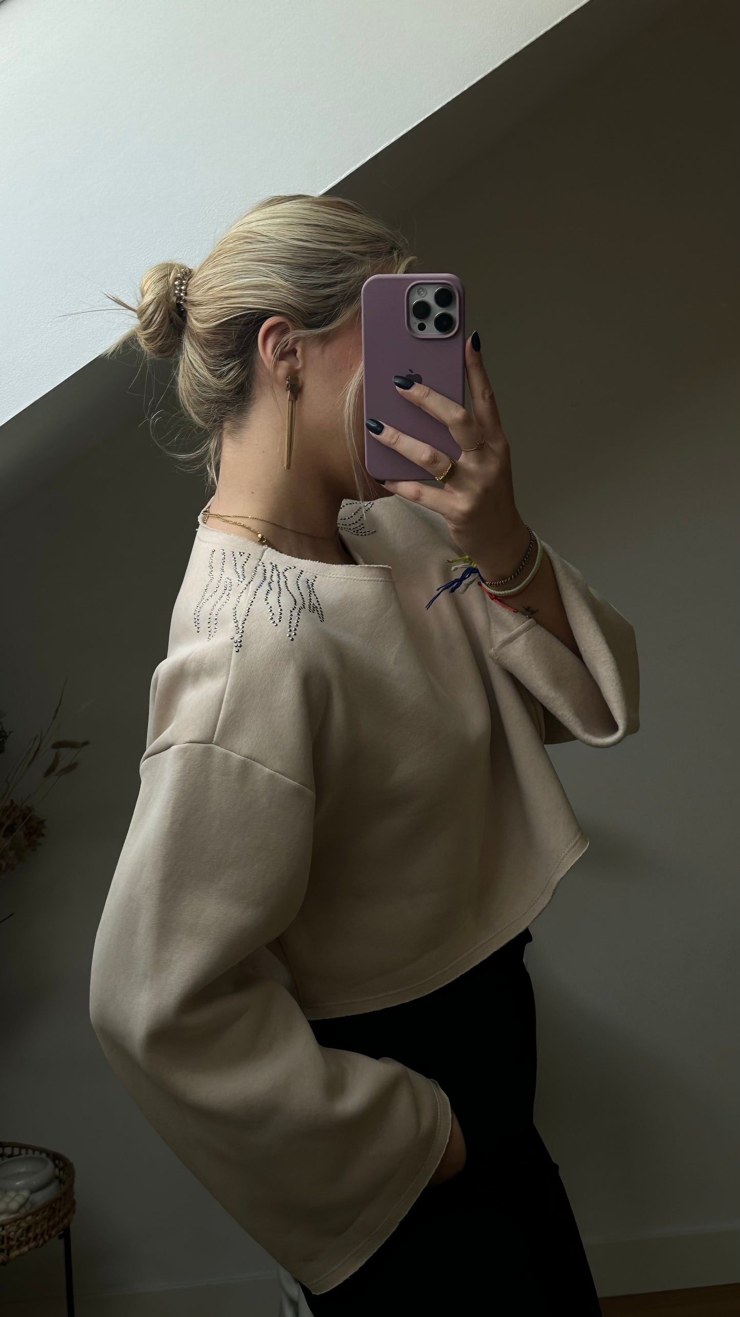 Sudadera Komo con Strass