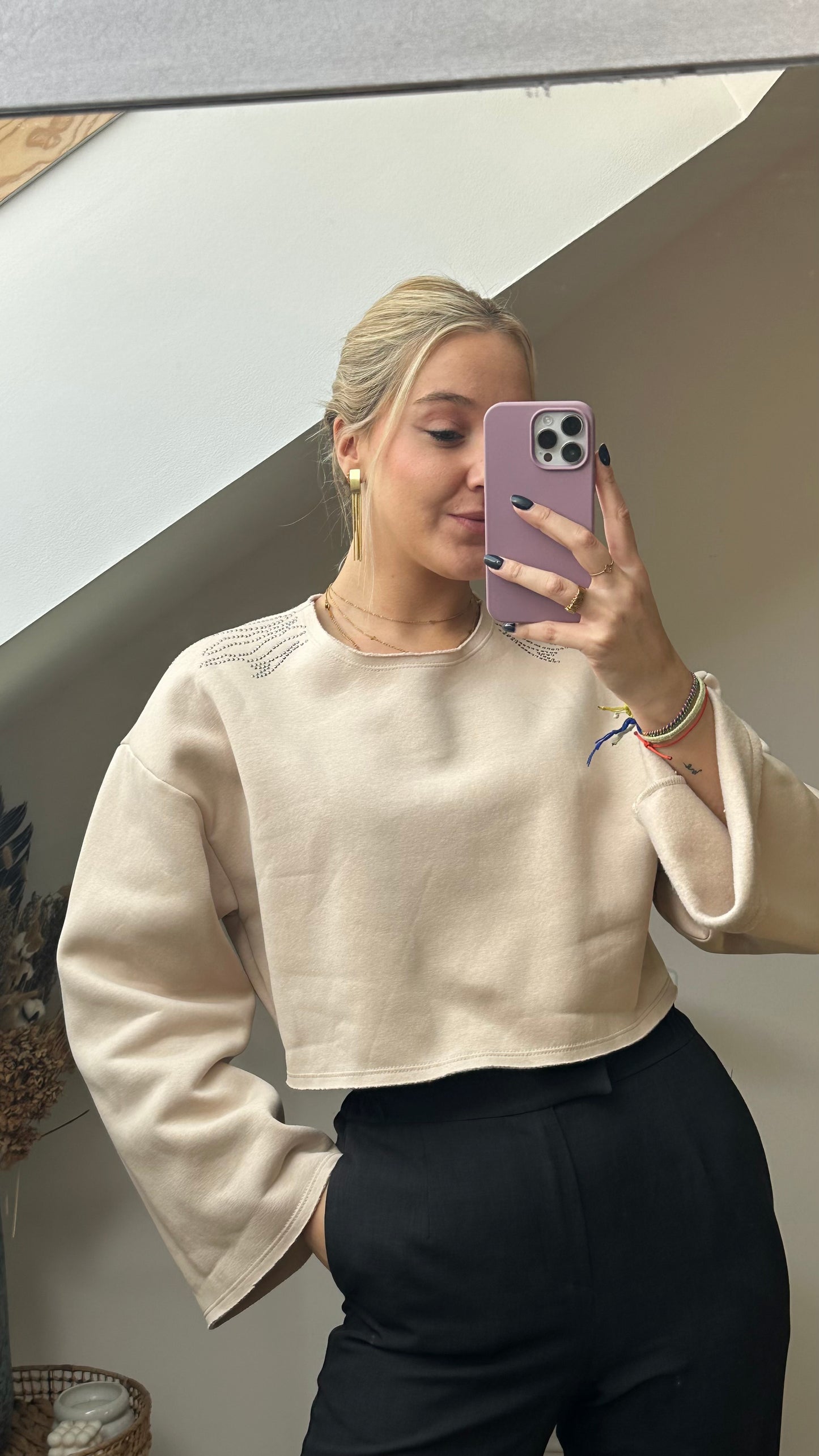 Sudadera Komo con Strass