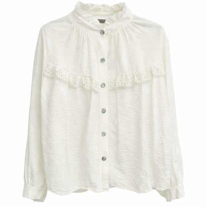 Camisa Romántica Fluida