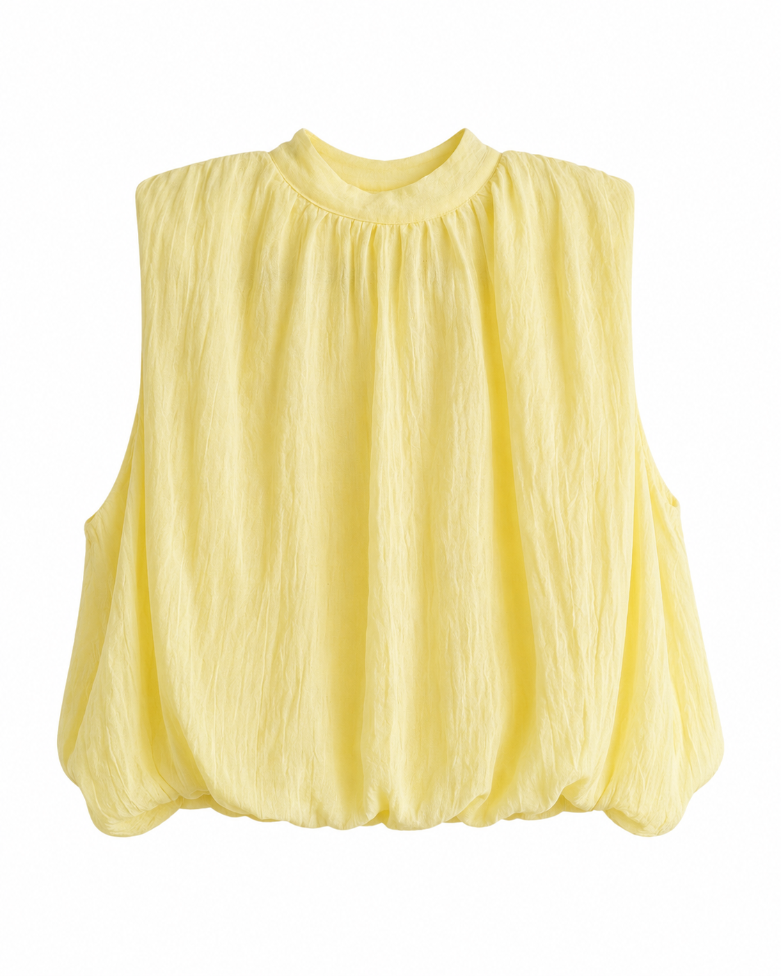 Blusa halter espalda descubierta azul