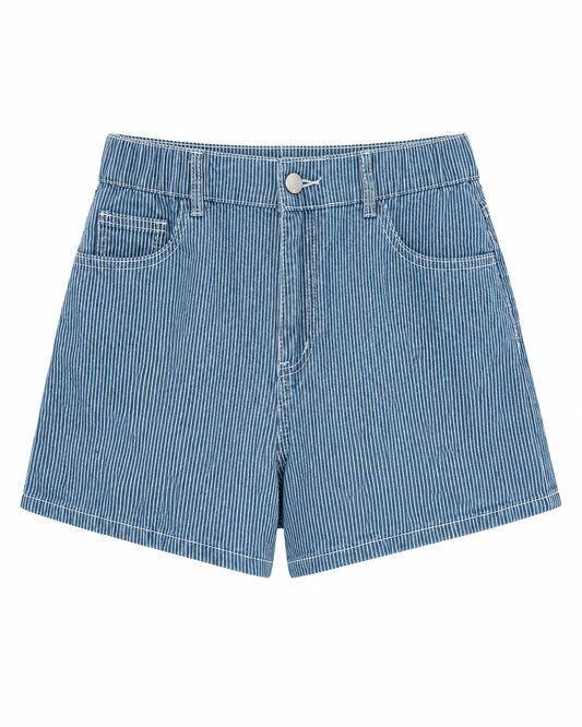 Short rayas azul