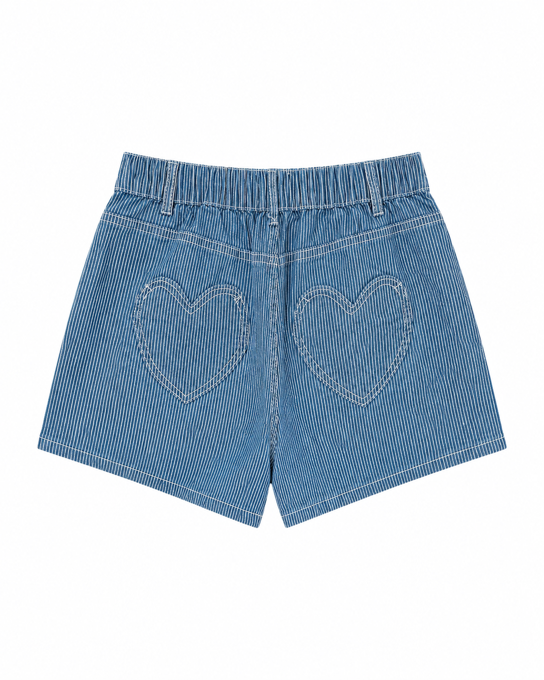 Short rayas azul
