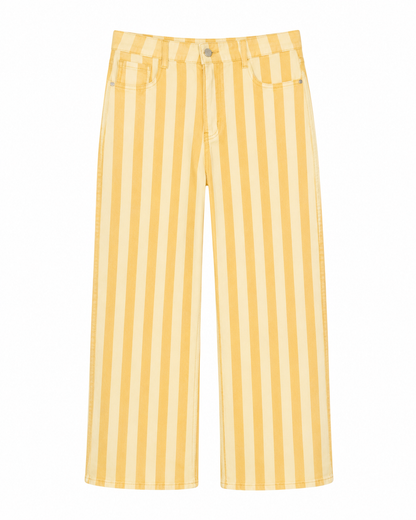 Pantalón Rayas Amarillo