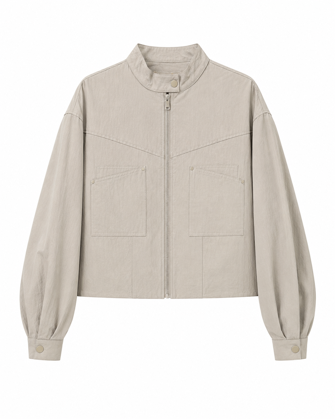Cortavientos Bomber Beige