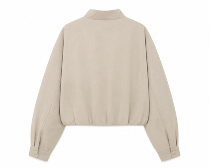 Cortavientos Bomber Beige