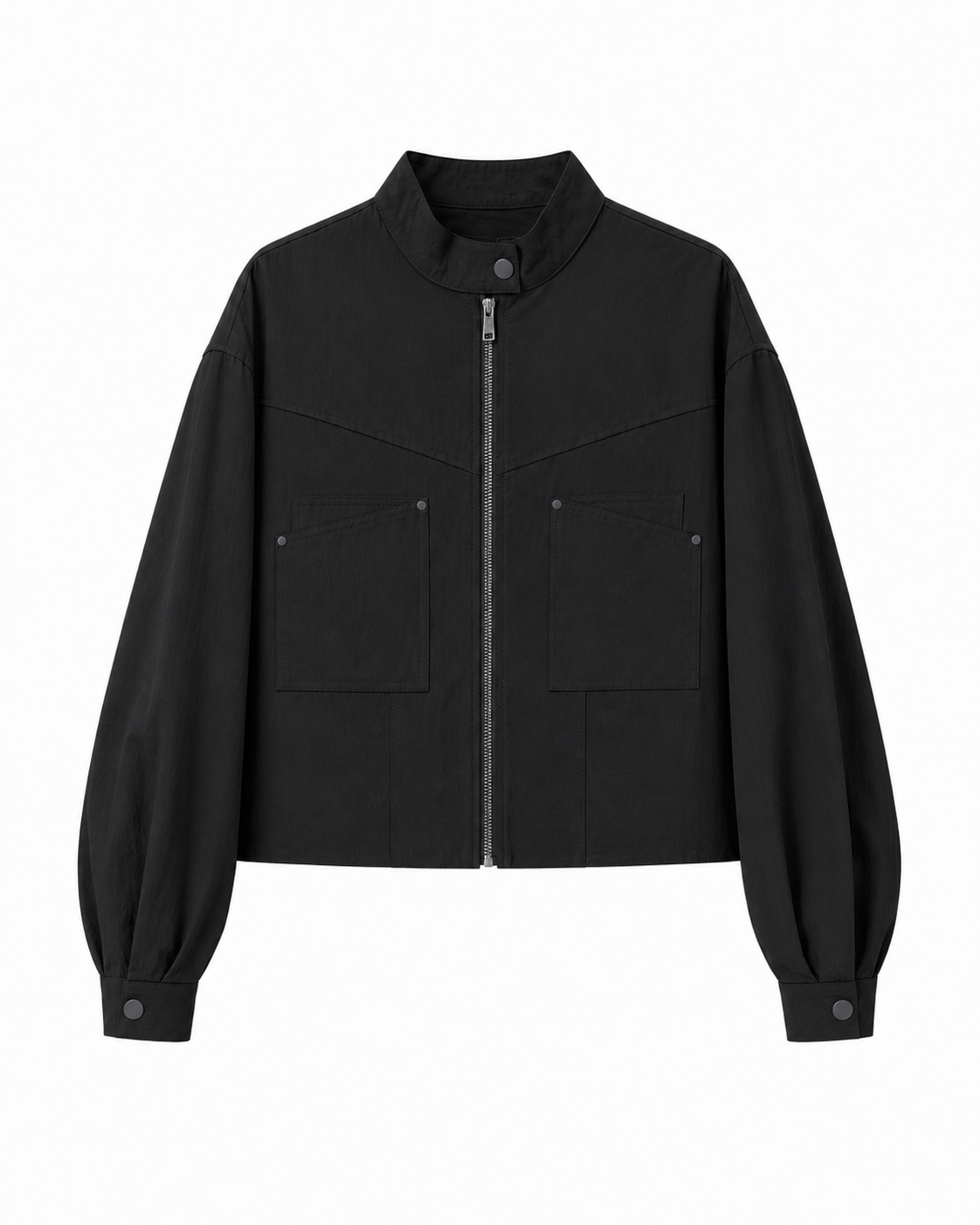 Cortavientos Bomber Negra
