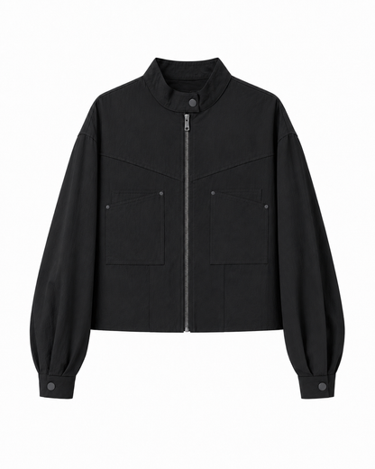 Cortavientos Bomber Negra