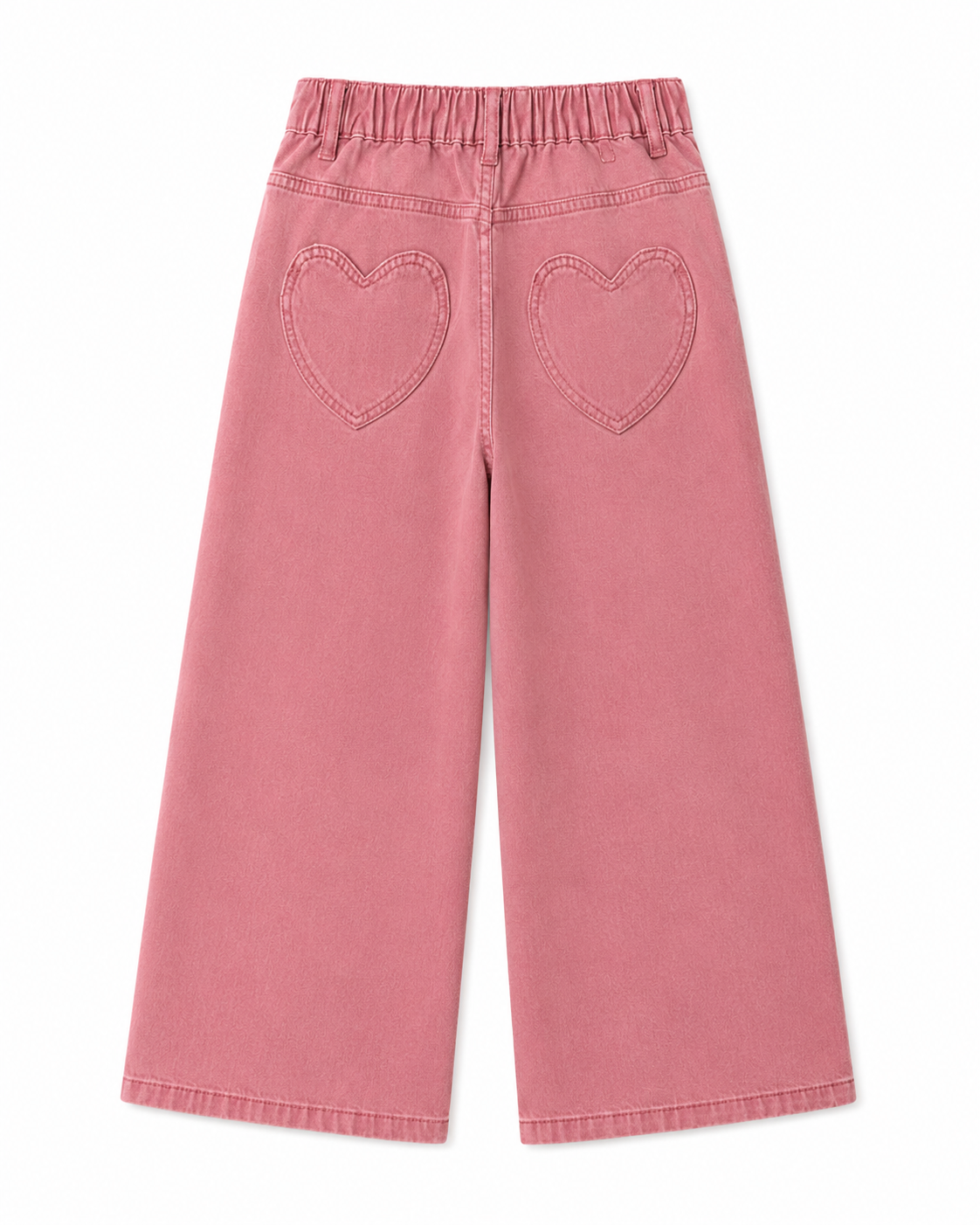 Set Denim Corazón Verde