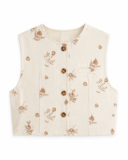Set Denim Bordado