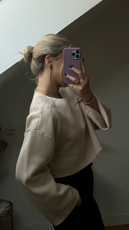 Sudadera Komo con Strass