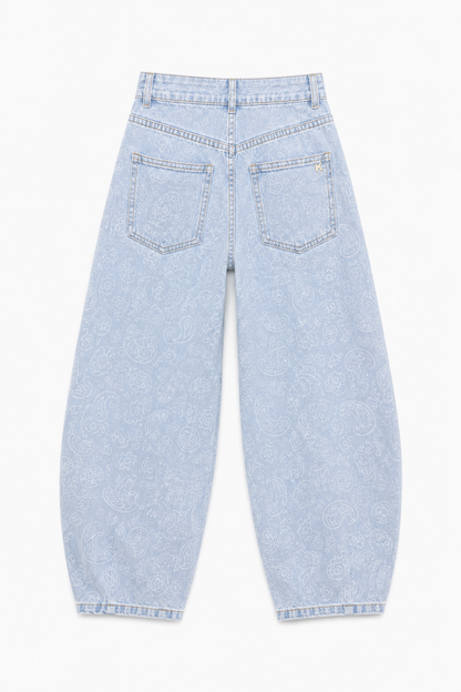 Paisley Barrel Jeans