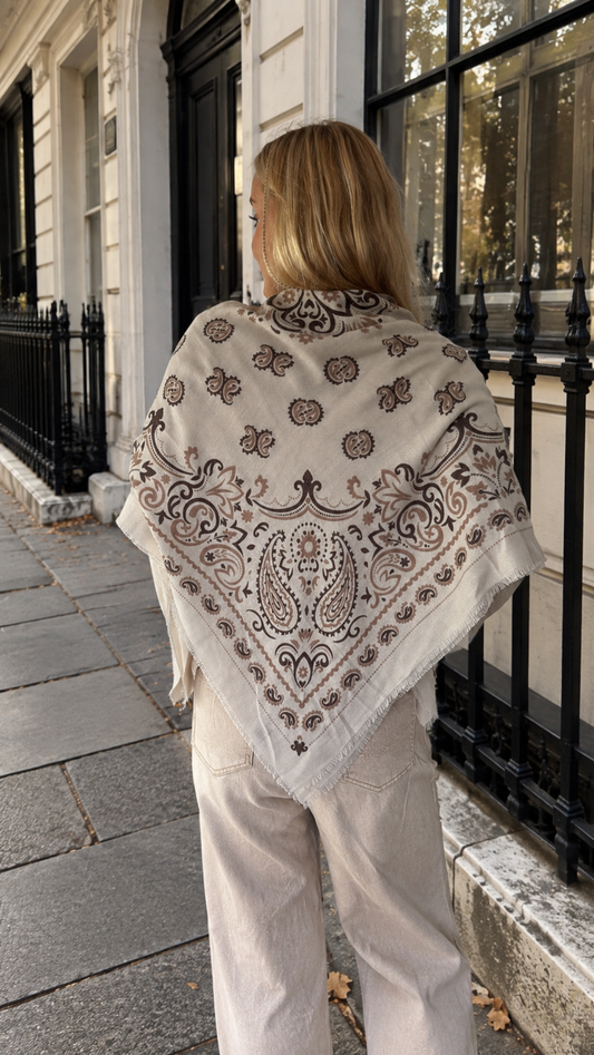 Pañuelo Estampado Paisley